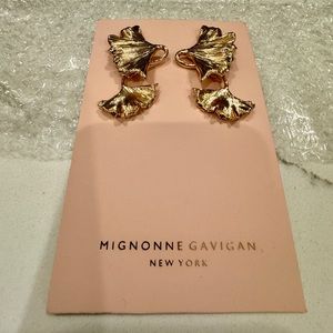 Mignonne Gavigan Ginkgo earrings
